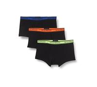 Emporio Armani Men's 3-Pack Trunk Core Logoband, Black/Black/Black, M (Pack of 3)
