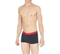 Emporio Armani Men's 3-Pack Trunks Pure Cotton, Marin/Pr.fire/Navy, S