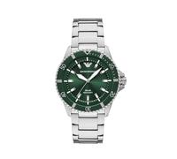 Emporio Armani Men's 42MM Silver-Tone Stainless Steel Watch, AR11698