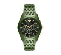 Emporio Armani Men's 43MM Green Ceramic Watch, AR70017