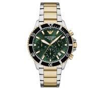 Emporio Armani Men's 43MM Two Tone Stainless Steel Watch, AR11695