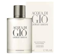 Emporio Armani Mens ACQUA DI GIO HOMME EDT SPRAY 50ML - Peach - One Size