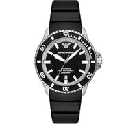 Emporio Armani Men's Analog Automatic Watch with Silicone Strap AR60078