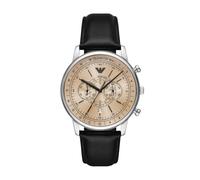 Emporio Armani Men's Analog Quartz Watch with Leather Strap AR11634