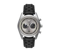 Emporio Armani Men's Analog Quartz Watch with Leather Strap AR11677