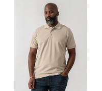 Emporio Armani Mens Beach Polo - Taupe - Taupe - L