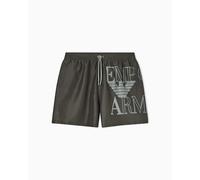 Emporio Armani Men's Bold Logo Boxer Green M