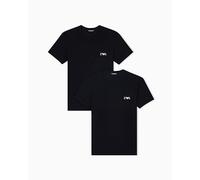 Emporio Armani T shirt 2-PACK CREW NECK T-SHIRT AF14131 in Black EU XXL