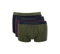 Emporio Armani Mens Boxershorts - Green Cotton - Size Medium