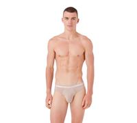 Emporio Armani Men's Brief Shiny Logoband Boxer, Rope, S