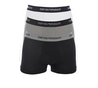 Emporio Armani 3 Pack Men's Trunk 2XL / Black/Grey/White 2XL