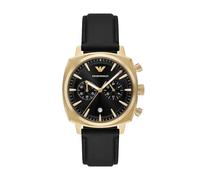 Emporio Armani Men's Chronograph Quartz Watch with Leather Strap AR11690