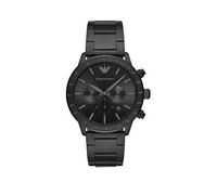 Emporio Armani Mario Mens Black Watch AR11242 Stainless Steel - One Size