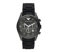 Emporio Armani Mens' Chronograph Watch AR5889 - Black Metal - One Size