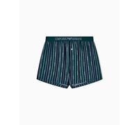 EMPORIO ARMANI Men's Classic Pattern Mix Boxer Shorts, Green, XL