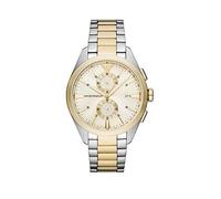 Emporio Armani Watch for Men, Quartz 2 sub dial Chronograph Movement and 43mm Case Size with Stainless Steel Strap