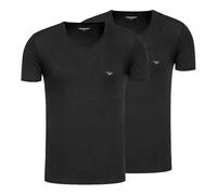 Emporio Armani Em000392_af14132 Short Sleeve Base Layer 2 Units Black 2XL Men