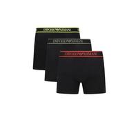 Emporio Armani Men's CORE LOGOBAND 3-PACK BOXER Boxer Shorts, NERO/NERO/NERO,