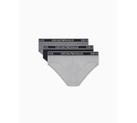 Emporio Armani Em000258_af20669 Slips 3 Units Black,Grey S Men
