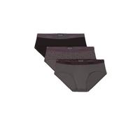 Emporio Armani Men's CORE LOGOBAND 3-PACK BRIEF Briefs, NERO/ST MAGN/MAGNETE,