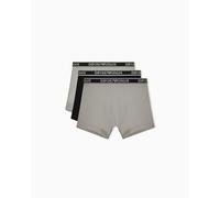 Emporio Armani Men's CORE Logoband 3-Pack Trunk Black L