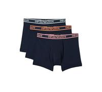 Emporio Armani Men's CORE Logoband 3-Pack Trunk Blue M