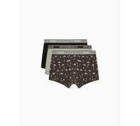 Emporio Armani Men's CORE Logoband 3-Pack Trunk Green L