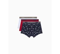 Emporio Armani Men's CORE Logoband 3-Pack Trunk Red L