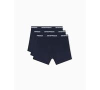Emporio Armani Men's CORELOGOBAND 3-Pack Boxer Blue XL