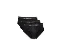 Emporio Armani 110824 Slips 3 Units Black M Man