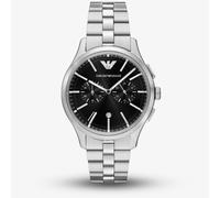 Emporio Armani Mens Dario Black Dial Chronograph Watch AR11691