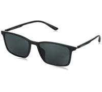 EMPORIO ARMANI Men's Ea4223u Universal Fit Sunglasses, black, 56 mm