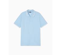 EMPORIO ARMANI Men's Essential Polo Blue S