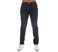 Emporio Armani Mens J77 Slim-Fit Jeans in Denim - Blue Cotton - Size 32W/32L