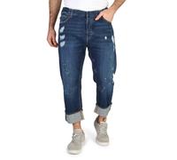 Emporio Armani Straight Leg Trousers with hems 3Z1J09 Men Denim