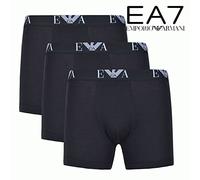 Emporio Armani Men's Knit 3 Pack Boxe Boy Short, Noir (Nero), S