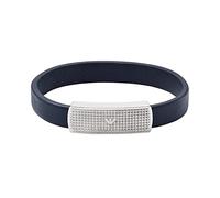Emporio Armani Men's Leather or Silicon with Magnet closure bracelet