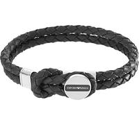Emporio Armani Men's Leather or Stainless Steel with lobster, slider or push button closure bracelet