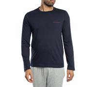 Longsleeved Brand Pyjama T-Shirt Navy M