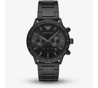 Emporio Armani Mario Mens Black Watch AR11242 Stainless Steel - One Size