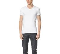 Emporio Armani Men's Men's Basic - Stretch Cotton T-Shirt with V-Neck Pyjama Top