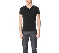 Emporio Armani Men's Men's Basic - Stretch Cotton T-Shirt with V-Neck Pyjama Top