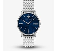 Emporio Armani Mens Minimalist Blue Dial Watch AR11674