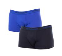 Emporio Armani Mens Pack-2 Retro Elastic Cotton Boxers 111210-5A717 Men - Multicolour - Size Small