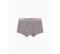 Emporio Armani Men's Pattern Mix Trunk Brown XL