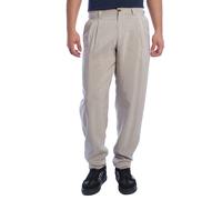 Emporio Armani Mens Pleated Chino Pants I1PWI0 - Grey - Size 46 (Waist)