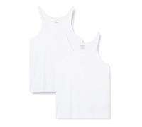 Emporio Armani Men's 111612cc722 Pyjama top, White/White, S (Pack of 2)