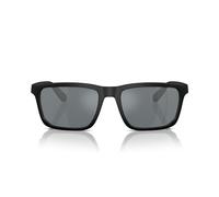 Emporio Armani Men's Rectangular Sunglasses Ea4219, black, 57 mm