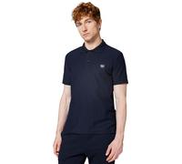 Emporio Armani Men's Satin Label Polo Blue M