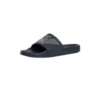 Emporio Armani Men's Scarpe Slider, Blue/White, 9 UK